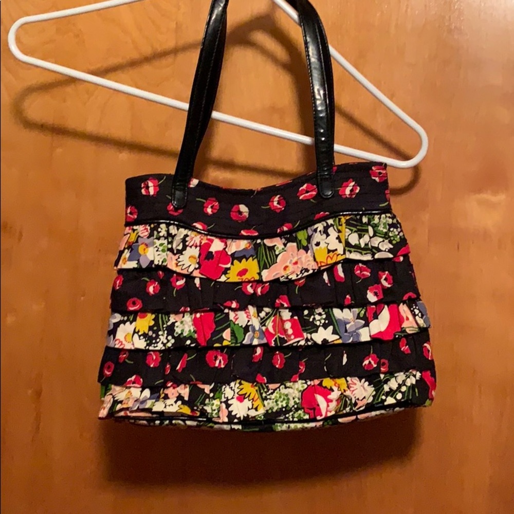 Vera Bradley ruffle snap pursue